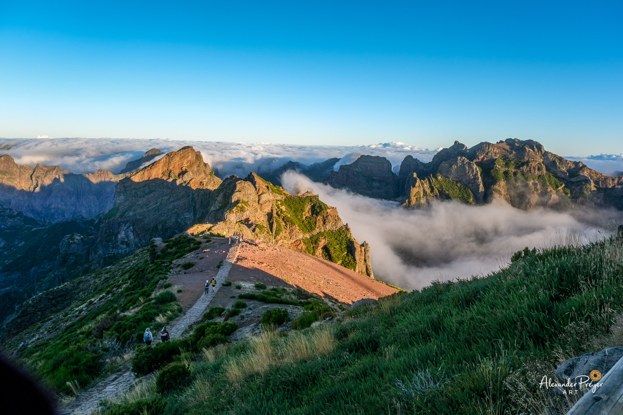 Madeira Pano vom Pico do Arieiro